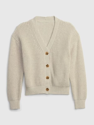 GAP Cardigan dětský Béžová