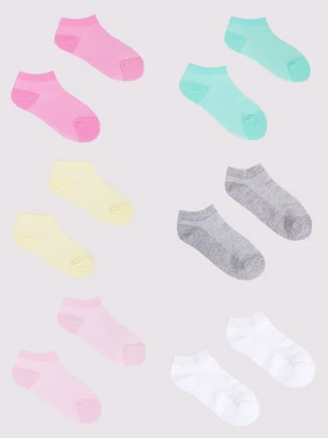 Yoclub Kids's Ankle Thin Socks Basic Colours 6-Pack P2