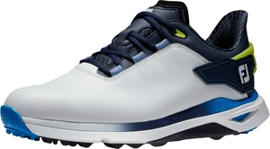 Footjoy PRO SLX White/Navy/Blue 45 Pánske golfové topánky