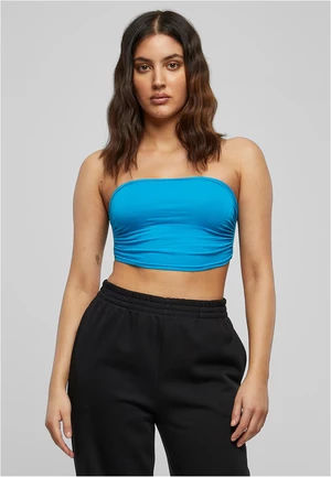Women's Bandeau T-shirt in turquoise