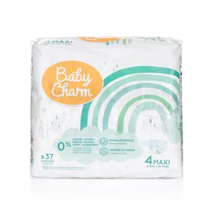 BABY CHARM Super Dry Flex Maxi vel. 4 pleny 9-14 kg 37 ks