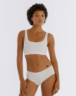 Organic Basics Core Rib Briefs White S