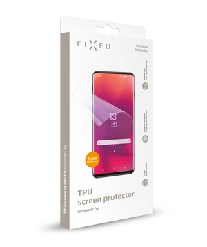 Silikonová fólie FIXED Invisible Protector pro Samsung Galaxy S22 Ultra 5G (2ks), čirá