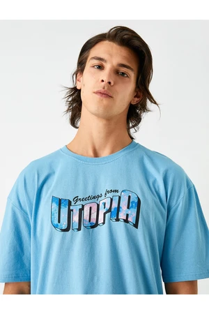 Koton Oversized Printed T-Shirt