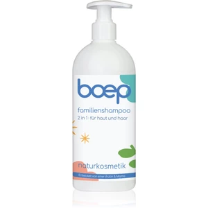 Boep Natural Family Shampoo & Shower Gel sprchový gél a šampón 2 v 1 Maxi 500 ml