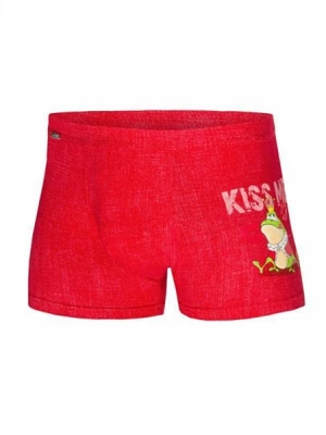 Cornette Kiss Me 010/55 Pánské boxerky M červená