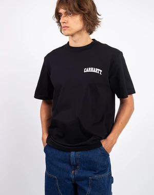 Carhartt WIP S/S University Script T-Shirt Black / White S