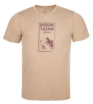 Men's outdoor T-shirt Kilpi GAROVE-M beige