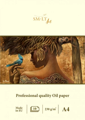 Smiltainis Oil and Acryl A3 230 g Carnet de croquis