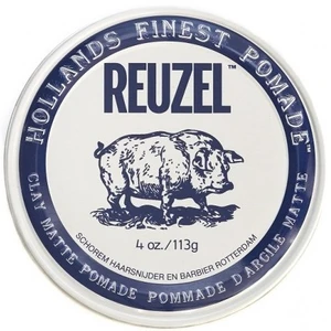 Reuzel Matující pomáda na vlasy s jílem (Clay Matte Pomade) 113 g