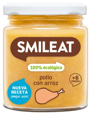 SMILEAT Organic príkrm Kurča s ryžou 230 g