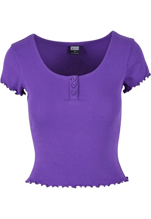 Women's T-shirt Rib Babylock purple