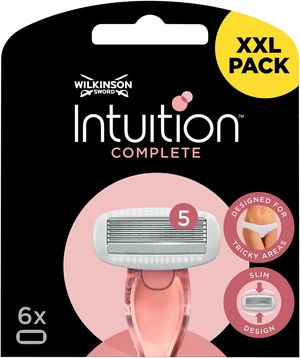 Wilkinson Sword Náhradní hlavice Intuition Complete 6 ks