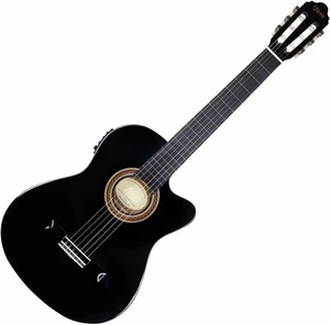 Valencia VC104TCE 4/4 Black Guitares classique avec préampli