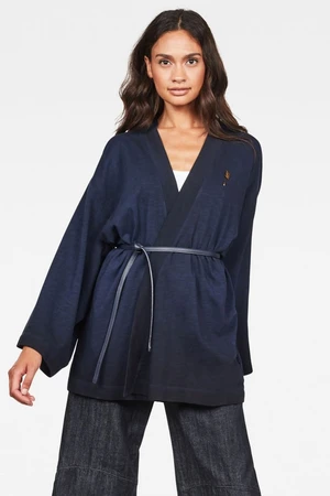 G-STAR Top - 30yr kimono wmn 78 sl modrý