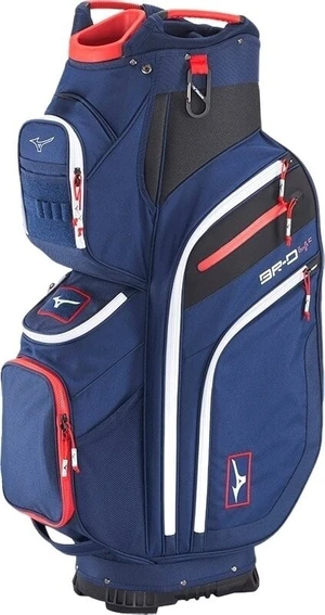 Mizuno BR-D4 25 Navy/Red Borsa da golf Cart Bag