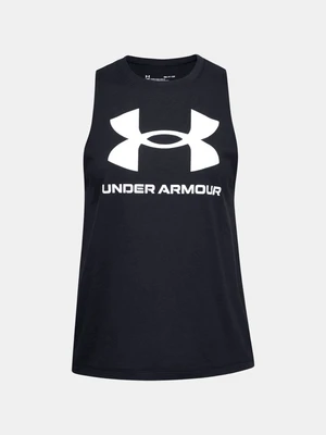 Under Armour UA W Live Sportstyle Tílko Černá