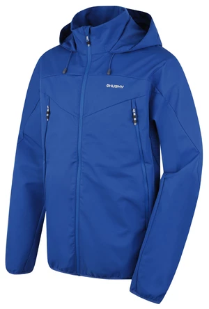 Husky Sonny M S, blue Pánská softshell bunda