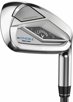 Callaway Paradym Ai Smoke MAX Fast Jobbkezes 6-PWAW Light Graphite Golfütő - vas ütők