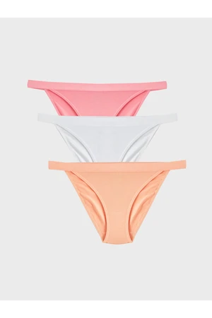 LC Waikiki Plain Bikini Panties 3-Pack