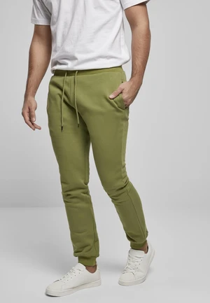 Pantaloni della tuta da uomo Urban Classics New Olive