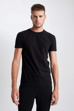 DEFACTO Slim Fit Short Sleeve Knitted Tops