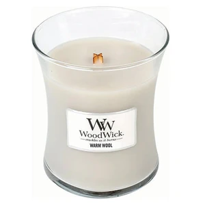 WoodWick Vonná svíčka váza Warm Wool 275 g