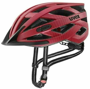 UVEX City I-VO Ruby Red Matt 52-57 Cyklistická helma