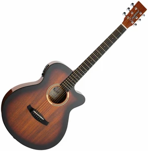 Tanglewood DBT SFCE SB G Thru Sunburst Gloss Dreadnought Elektro-Akustikgitarren