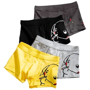 Men's panties Cotton boxer shorts underpants man Cartoon mens sexy​ underwear Breathable Novelty funny boxers men