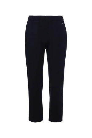 Tommy Hilfiger Tepláky - PULL ON INTERLOCK PANT modré