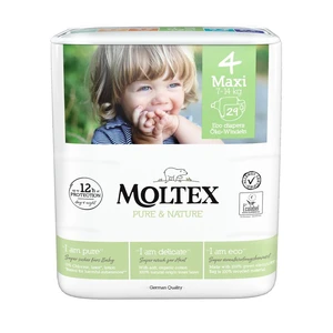 MOLTEX Dětské plenky Pure & Nature Maxi 7-14 kg, 29 ks