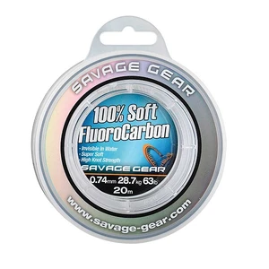 Savage gear fluorocarbon soft fluoro carbon 50 m-průměr 0,33 mm / nosnost 7 kg