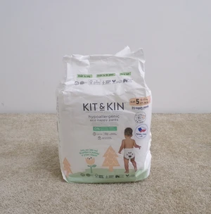 KIT & KIN Nohavičky plienkové jednorázové eko 5 (12-17 kg) 20 ks