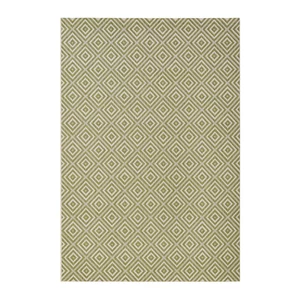 Zielony dywan odpowiedni na zewnątrz NORTHRUGS Karo, 200x290 cm