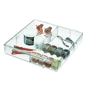 Plastikowy organizer do szuflady Crystalline – iDesign/The Home Edit