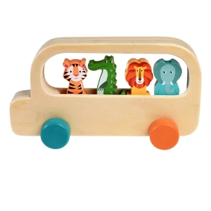 Drewniany autobus Colourful Creatures – Rex London