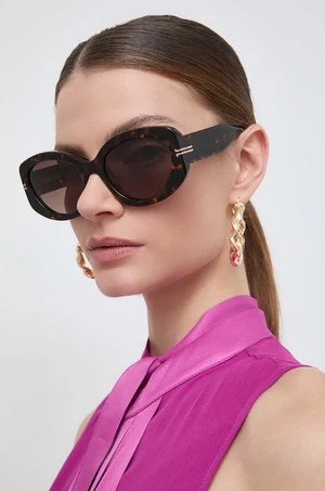Sluneční brýle Marc Jacobs dámské, hnědá barva, MJ 1099/S