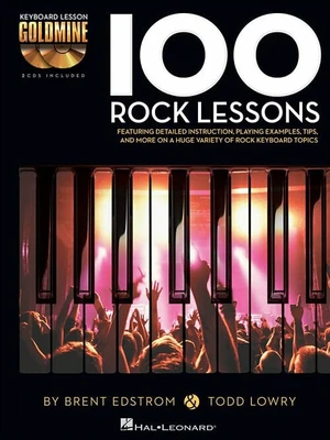 Hal Leonard Keyboard Lesson Goldmine: 100 Rock Lessons Note