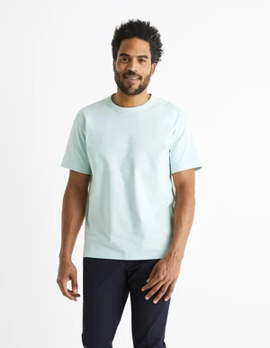 Celio Cotton T-Shirt Tebox - Men