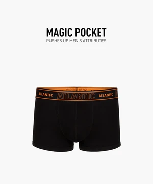 Man Boxers ATLANTIC Magic Pocket - black