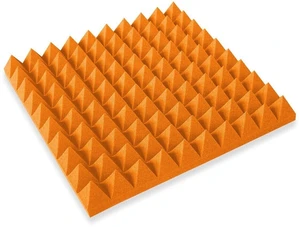 Mega Acoustic PA-PMP7 115x195x7 Orange Panneau de mousse absorbant