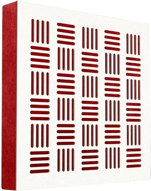 Mega Acoustic FiberPRO60 Bean White/Red Absorbent Holzplatte