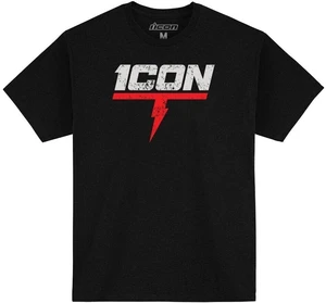 ICON - Motorcycle Gear 1000 Spark Black 2XL Koszulka