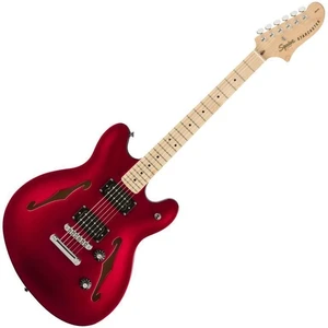 Fender Squier Affinity Series Starcaster MN Candy Apple Red Guitare semi-acoustique