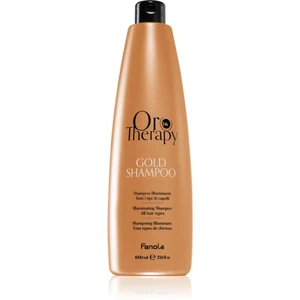 Fanola Oro Therapy Gold Shampoo šampón s arganovým olejom 1000 ml