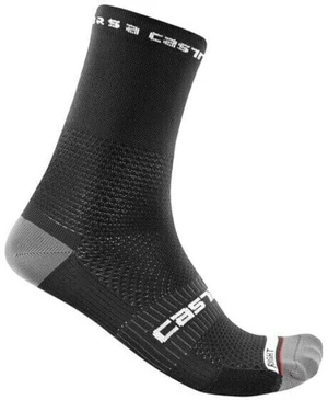 Castelli Rosso Corsa Pro 15 Sock Black 2XL Skarpety kolarskie