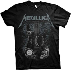 Metallica T-shirt Hammett Ouija Guitar Unisex Black XL