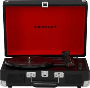 Crosley Cruiser Plus Black Hordozható lemezjátszó