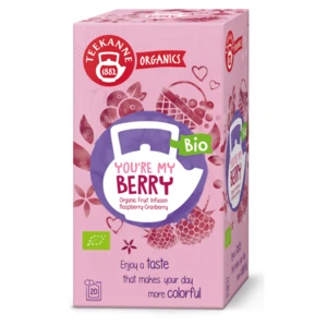 TEEKANNE You're My berry bylinný čaj BIO 20 sáčkov